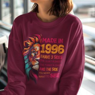 Sweatshirt "Made in" with Your Chosen Birth Year (without Hood)
