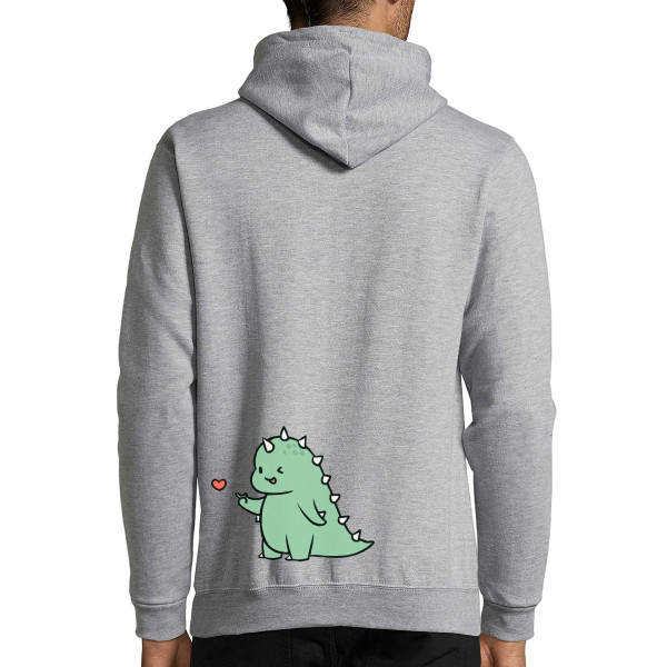 Sweatshirt set "In love dinosaurs" Sweatshirt set "In love dinosaurs"