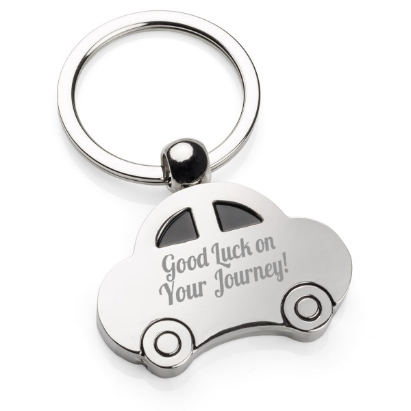 Engraved Keychain "Good Luck on Your Journey!" Engraved Keychain "Good Luck on Your Journey!"