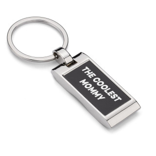 Engraved Keychain "The Coolest Mommy"