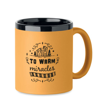 Engraved mug "To warm miracles" Engraved mug "To warm miracles"