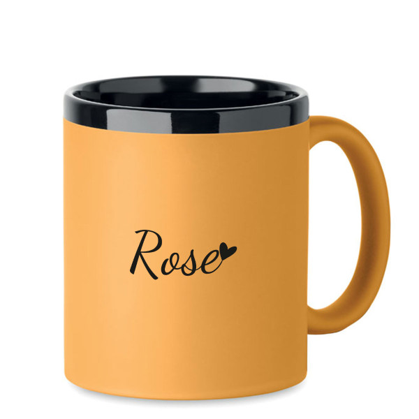 Engraved mug with your chosen name