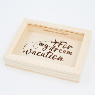 Frame - bank "For my dream vacation"