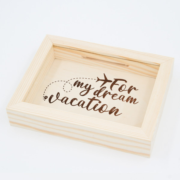 Frame - bank "For my dream vacation"