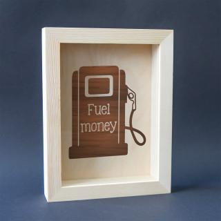 Frame - bank "Fuel money"