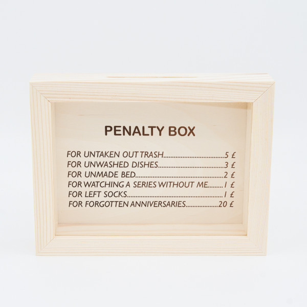 Frame - bank "Our penalby box" Frame - bank "Our penalby box"