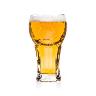 Football-Shaped Beer Glass Football-Shaped Beer Glass