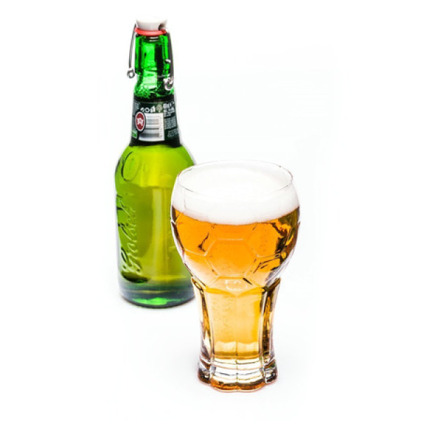 Football-Shaped Beer Glass with your selected name
