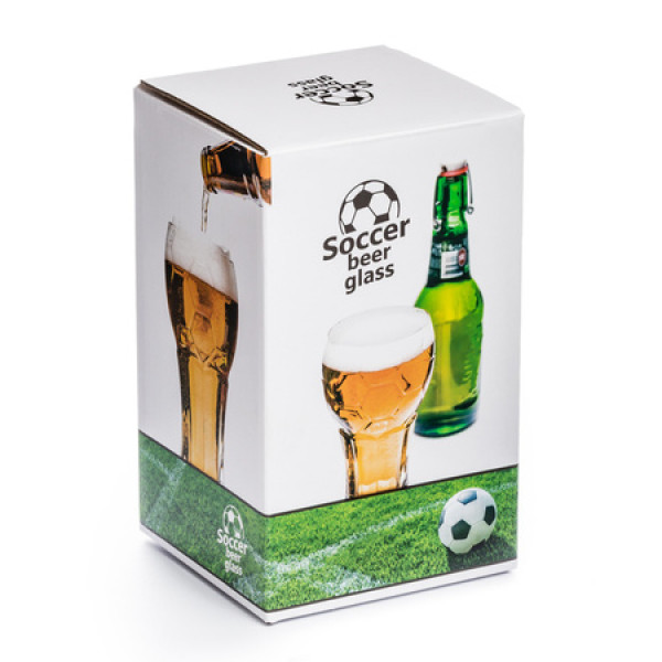 Football-Shaped Beer Glass with your selected name