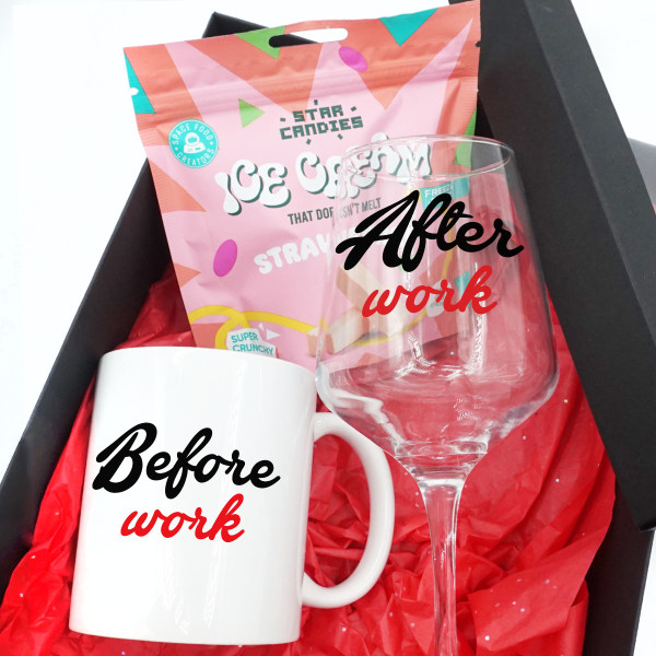 Gift set "Before and after work"
