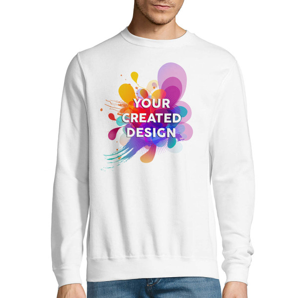Hoodie with your custom design (no hood)