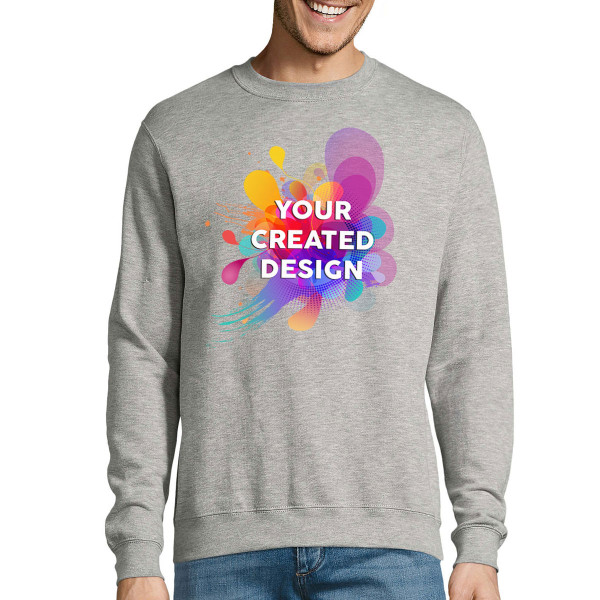 Hoodie with your custom design (no hood)