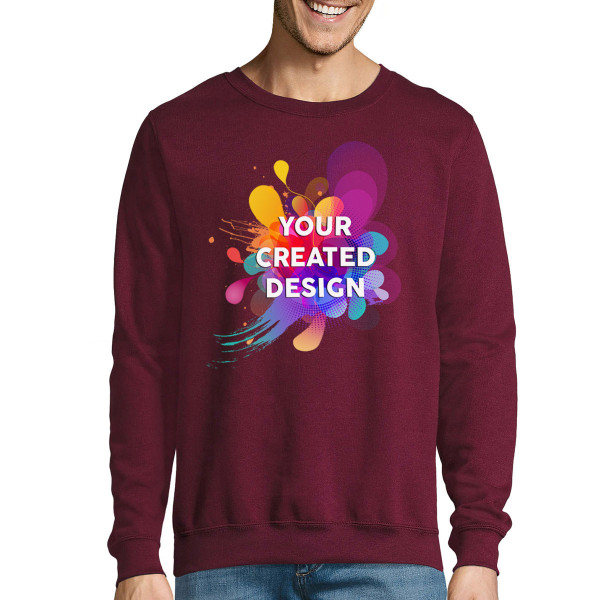 Hoodie with your custom design (no hood)