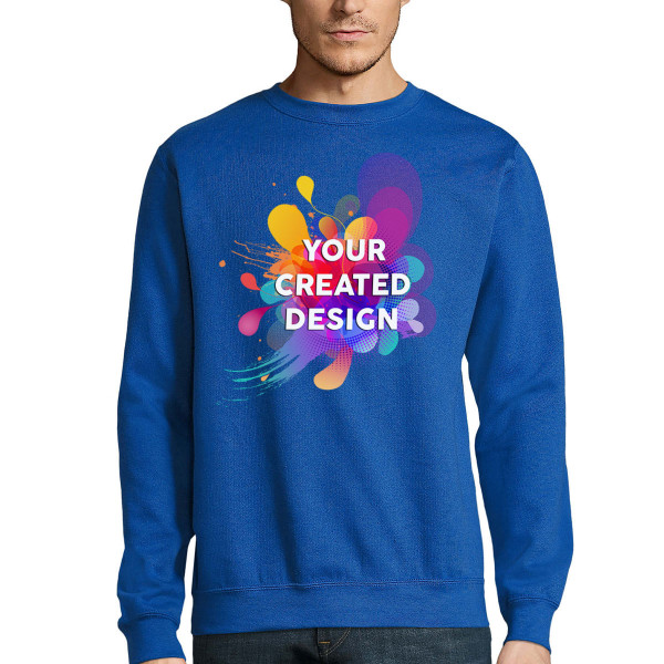 Hoodie with your custom design (no hood)