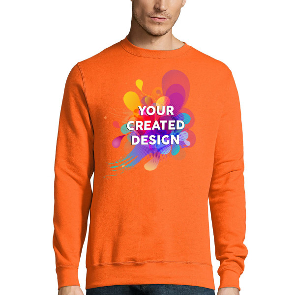 Hoodie with your custom design (no hood)