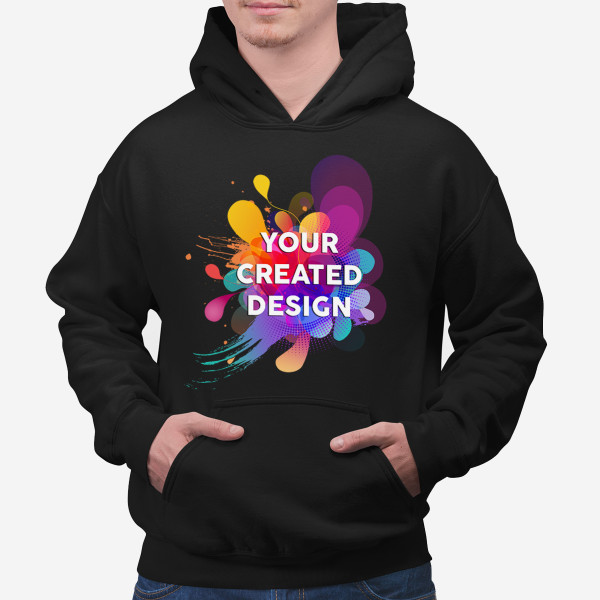 Hoodie with your custom design (with hood) Hoodie with your custom design (with hood)