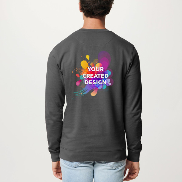 IQONIQ Zion sweatshirt with your custom design (no hood)