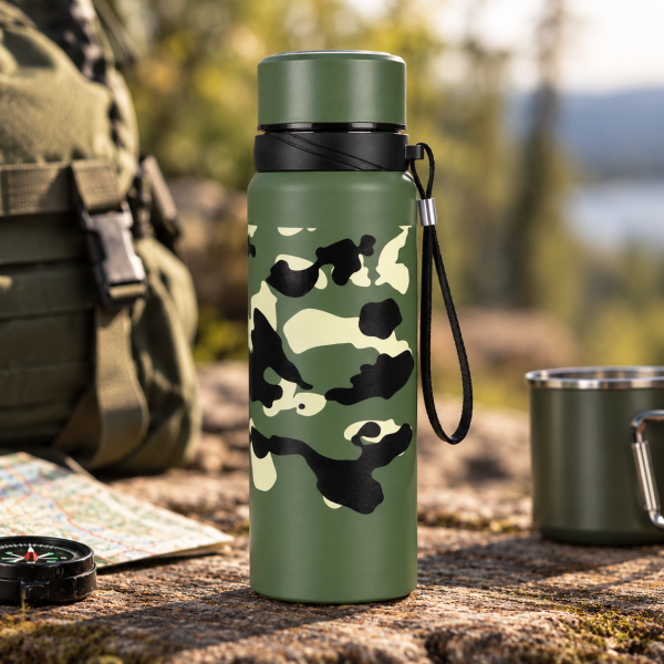 Camouflage Thermos "Special Mission", 800ml