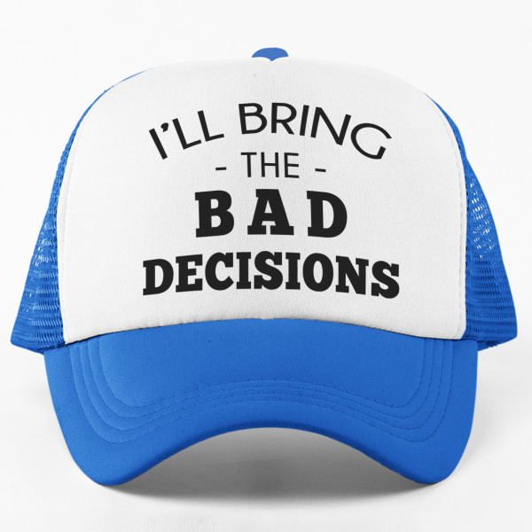 Cap "I'll bring the" with your chosen text