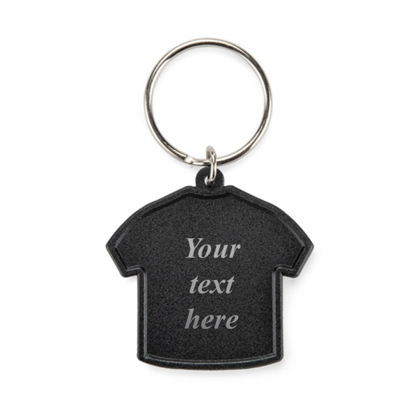 Keychain "T-shirt" (with optional engraving for an additional fee)