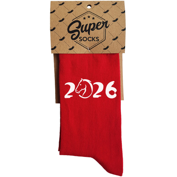 Socks "2026 – The Year of the Horse" Socks "2026 – The Year of the Horse"
