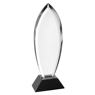 Crystal trophy "Drop" without print Crystal trophy "Drop" without print