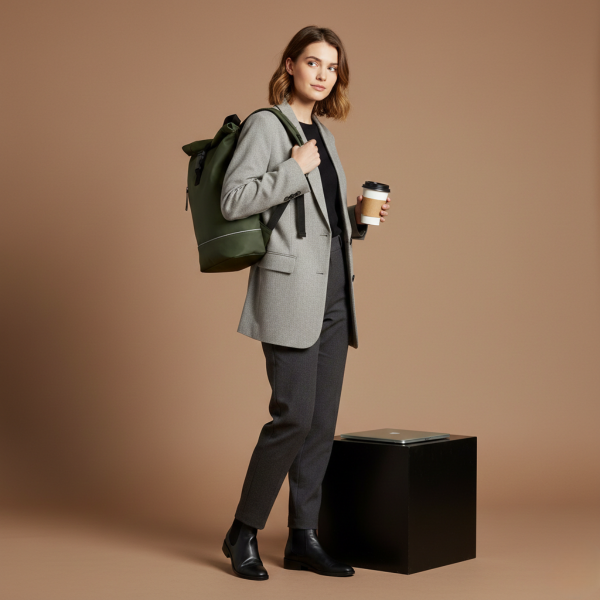 Backpack "LAPTOSA" without print