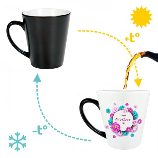 Latte mug "Happy Mother's Day" Latte mug "Happy Mother's Day"