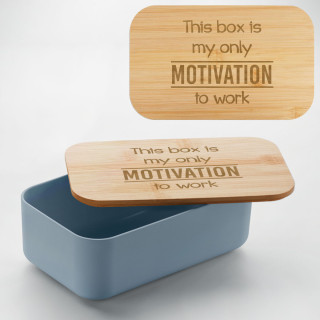 Lunch box "BEIBABOX – motivation to work" Lunch box "BEIBABOX – motivation to work"