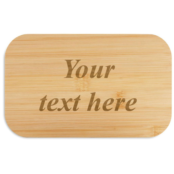 Lunch box "BEIBABOX" with text of your choice