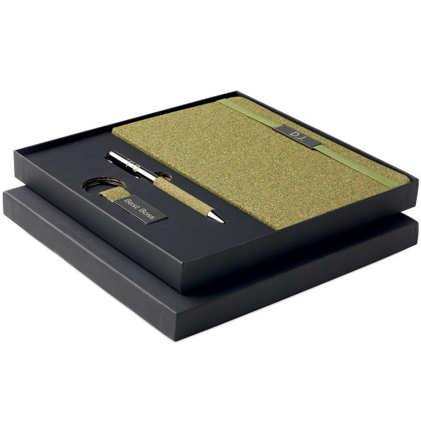 Luxury Writing Set "Best Boss" with Custom Initials Luxury Writing Set "Best Boss" with Custom Initials