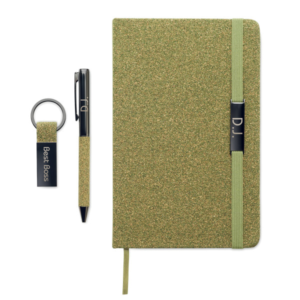 Luxury Writing Set "Best Boss" with Custom Initials Luxury Writing Set "Best Boss" with Custom Initials