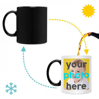Magic mug with your chosen photo
