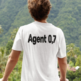 T-shirt "Agent 0,7"