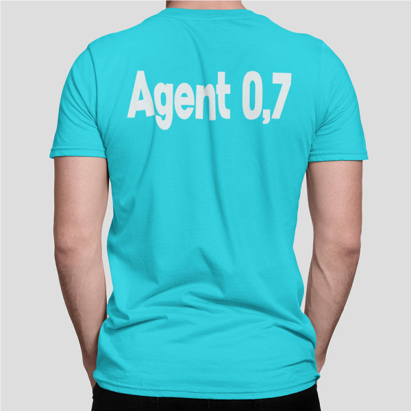 T-shirt "Agent 0,7"