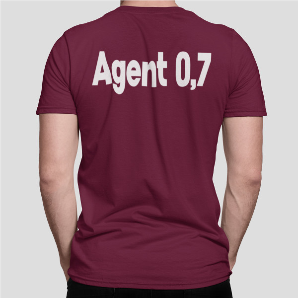 T-shirt "Agent 0,7"