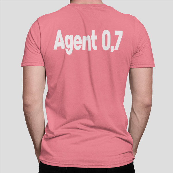 T-shirt "Agent 0,7"