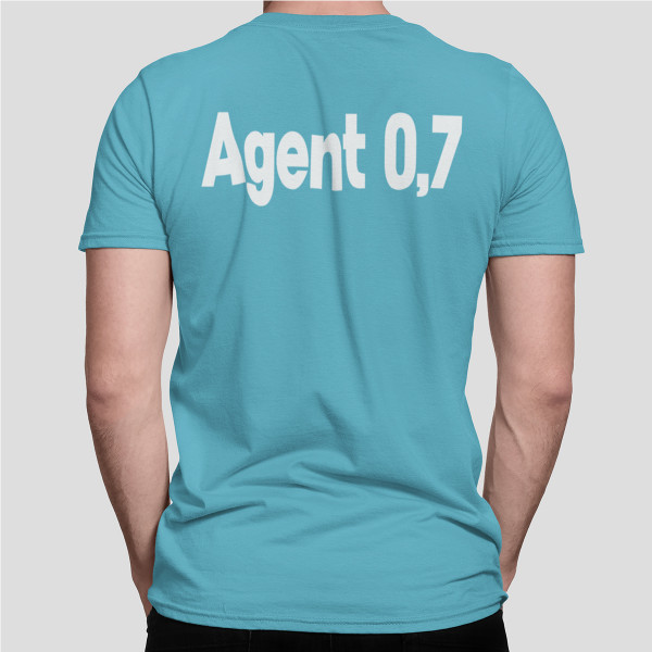 T-shirt "Agent 0,7"
