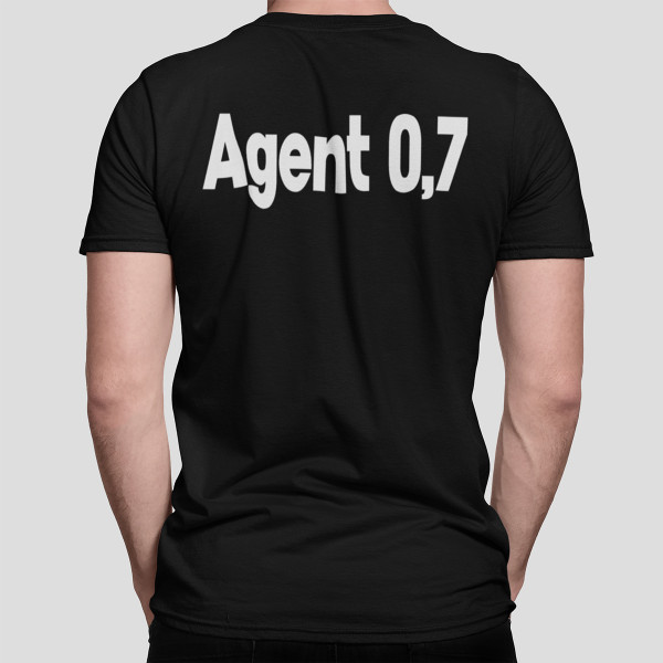 T-shirt "Agent 0,7"