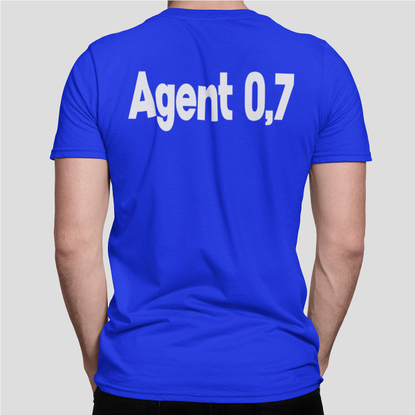 T-shirt "Agent 0,7"