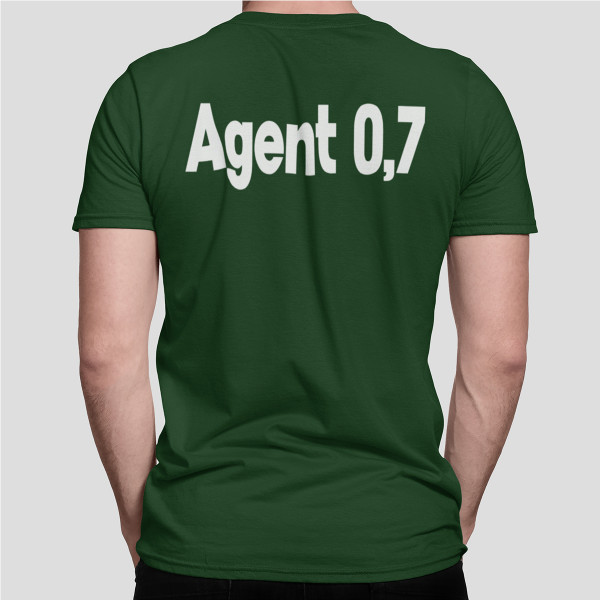 T-shirt "Agent 0,7"