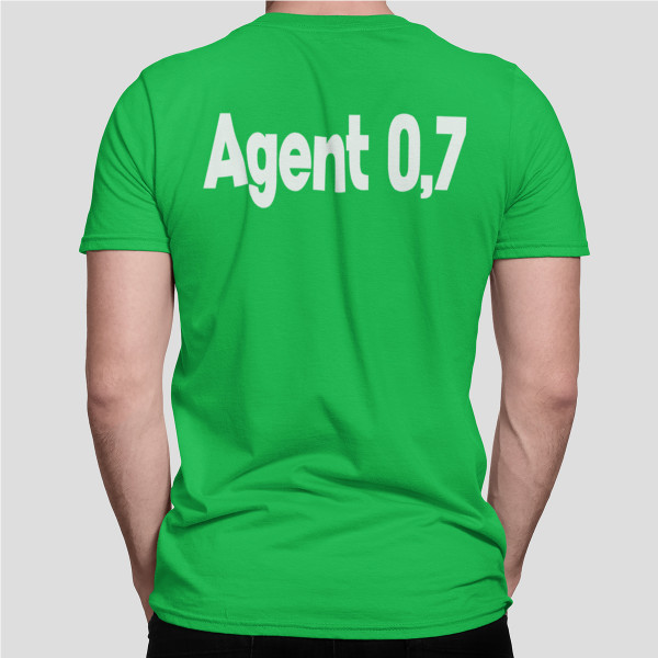 T-shirt "Agent 0,7"