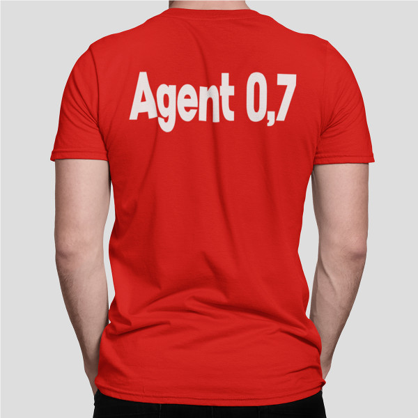 T-shirt "Agent 0,7"