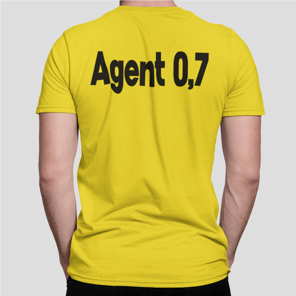 T-shirt "Agent 0,7"