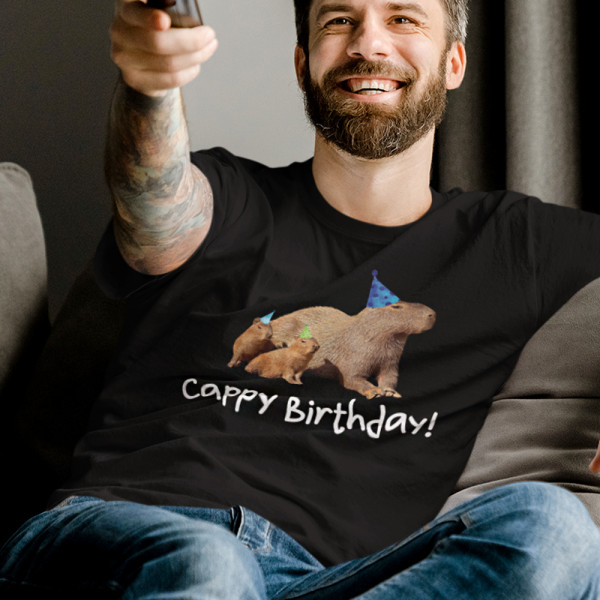 T-shirt "Cappy birthday"