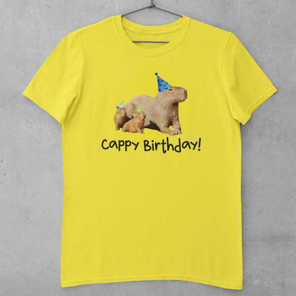 T-shirt "Cappy birthday"
