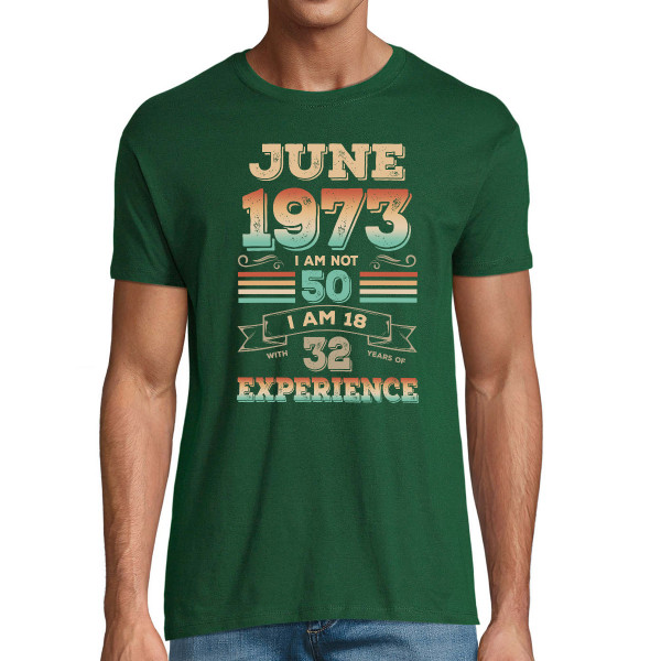 T-shirt "Experience" with your selected date T-shirt "Experience" with your selected date