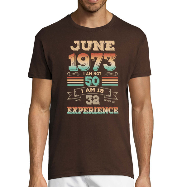 T-shirt "Experience" with your selected date T-shirt "Experience" with your selected date