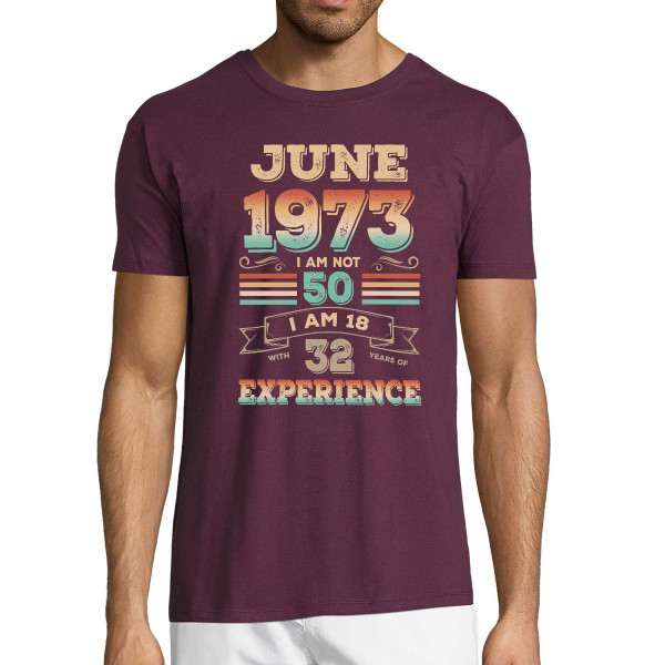 T-shirt "Experience" with your selected date T-shirt "Experience" with your selected date