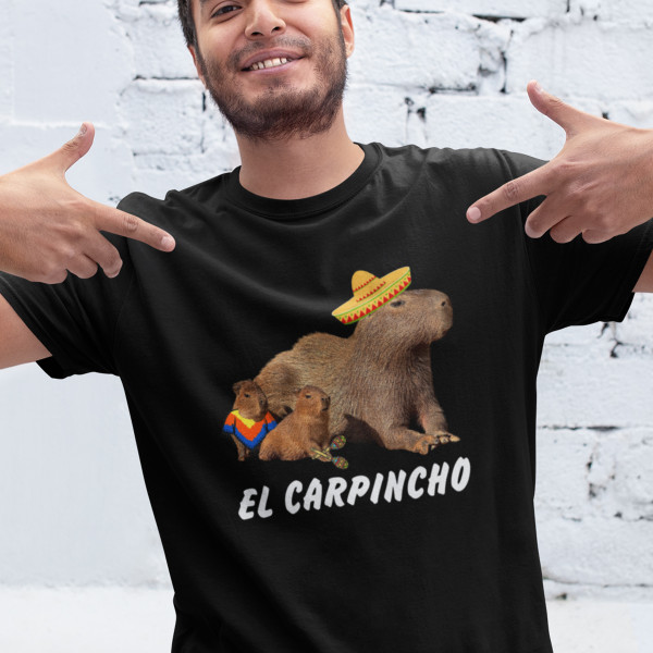 T-shirt "Capybara" with your chosen text T-shirt "Capybara" with your chosen text